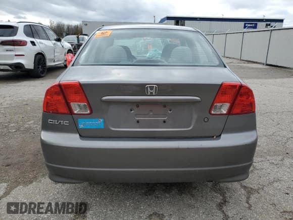 ✅ 2004 Honda Civic LX • VIN: 2HGES16664H939738 • Lot: 90415255. Listed on Copart with Not provided. Free auction sales archive from the USA and detailed vehicle history report at DreamBid. Image 6.