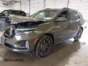 ✅ 2024 Chevrolet Equinox RS • VIN: 3GNAXWEG4RL128919 • Lot: 43560804. Listed on IAAI with 27,873 mi. Free auction sales archive from the USA and detailed vehicle history report at DreamBid. Image 2.