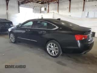 2017 Chevrolet Impala Premier with VIN 1G1145S31HU136275, listed as a Copart auction lot 86534085 with 83,376 mi miles and Salvage title. Bid and sale history available at DreamBid. Image 2.