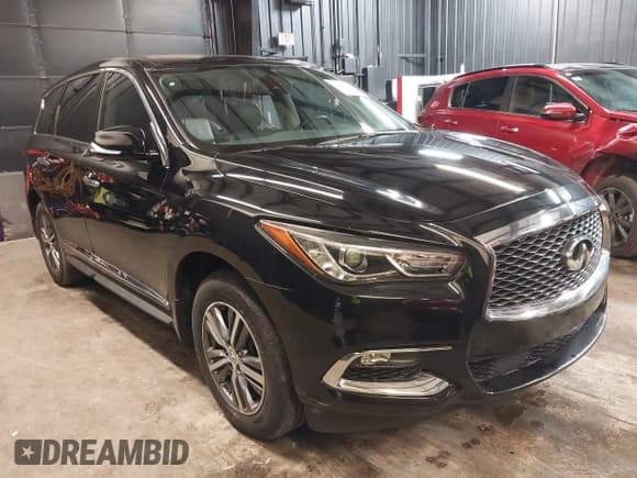 ✅ 2019 Infiniti QX60 Pure • VIN: 5N1DL0MM6KC501557 • Lot: 41628474. Wystawiony na IAAI z przebiegiem 108 816 mil. Bezpłatny archiwum sprzedaży aukcyjnych z USA i szczegółowy raport historii pojazdu na DreamBid. Zdjęcie 1.
