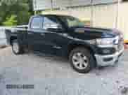 2020 Ram 1500 Laramie with VIN 1C6RREDT9LN294754, listed as a Copart auction lot 60804234 with 57,595 mi miles and Salvage title. Bid and sale history available at DreamBid. Image 4.