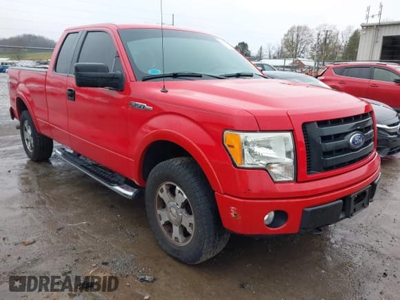 ✅ 2010 Ford F-150 XL • VIN: 1FTEX1EWXAFA69586 • Lot: 41947671. Listed on IAAI with 156,317 mi. Free auction sales archive from the USA and detailed vehicle history report at DreamBid. Image 1.