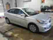 2017 Hyundai Accent SE with VIN KMHCT4AE4HU307192, listed as a Copart auction lot 86876515 with 51,308 mi miles and Salvage title. Bid and sale history available at DreamBid. Image 4.