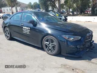 ✅ 2025 Mercedes-Benz CLA 250 • VIN: W1K5J4GB1SN482992 • Lot: 42268860. Listed on IAAI with 4,537 mi. Free auction sales archive from the USA and detailed vehicle history report at DreamBid. Image 1.