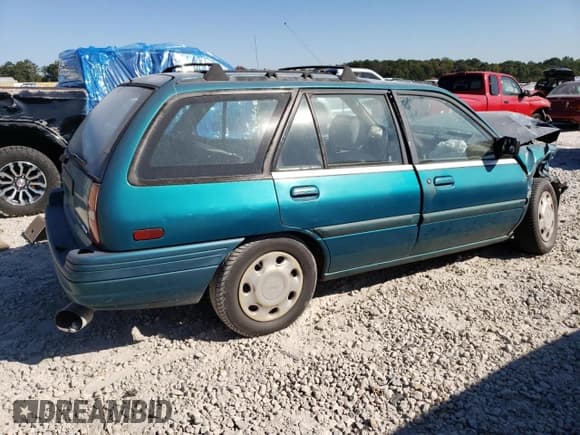 ✅ 1995 Ford Escort LX • VIN: 1FASP15J8SW308311 • Лот: 77624004. Опубликован ранее на Copart с пробегом 345 777 миль. Бесплатный доступ к архиву аукционных продаж из США и подробный отчёт об истории автомобиля на DreamBid. Изображение 3.