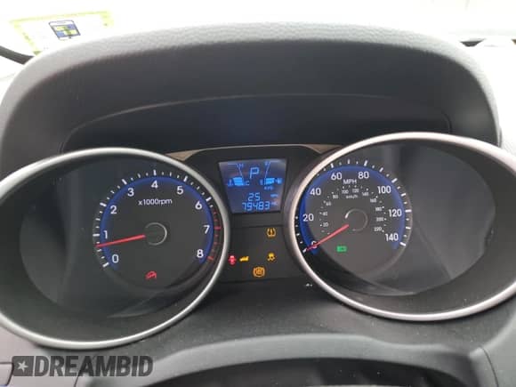 2015 Hyundai Tucson GLS z VIN KM8JT3AF7FU033235, wystawiony jako Copart lot #72690244 z przebiegiem 79 483 mil mil oraz Szkoda całkowita • Salvage title. Historia ofert i sprzedaży dostępna na DreamBid. Obrazek 9.