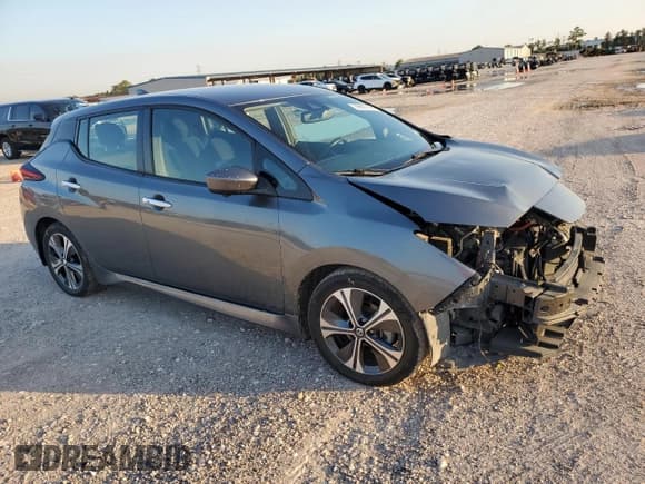 ✅ 2020 Nissan LEAF SV • VIN: 1N4AZ1CP8LC306025 • Лот: 89863195. Опубликован ранее на Copart с пробегом 43 056 миль. Бесплатный доступ к архиву аукционных продаж из США и подробный отчёт об истории автомобиля на DreamBid. Изображение 4.