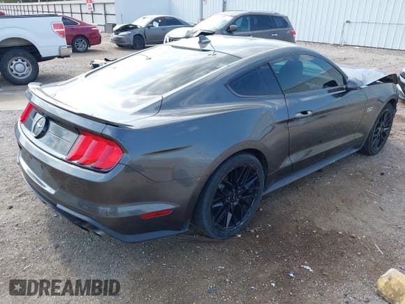 ✅ 2020 Ford Mustang EcoBoost • VIN: 1FA6P8TD4L5175948 • Lot: 42995531. Listed on IAAI with 77,606 mi. Free auction sales archive from the USA and detailed vehicle history report at DreamBid. Image 4.
