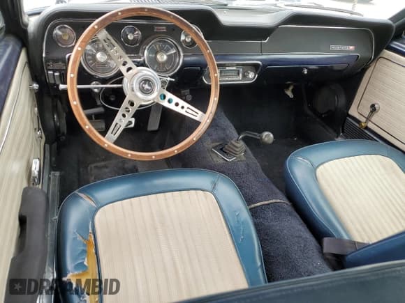 ✅ 1968 Ford Mustang • VIN: 8F03T159216 • Лот: 54606645. Опубликован ранее на Copart с пробегом 93 528 миль. Бесплатный доступ к архиву аукционных продаж из США и подробный отчёт об истории автомобиля на DreamBid. Изображение 8.