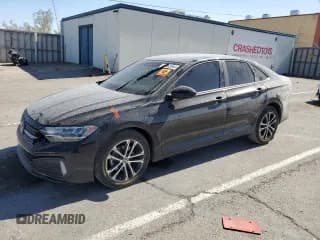 ✅ 2022 Volkswagen Jetta Sport • VIN: 3VWBM7BU5NM018629 • Lot: 55562044. Listed on Copart with 27,906 mi. Free auction sales archive from the USA and detailed vehicle history report at DreamBid. Image 1.