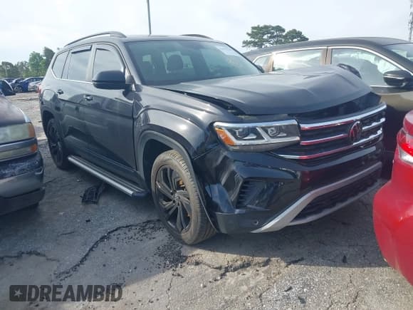 ✅ 2023 Volkswagen Atlas SE • VIN: 1V2JR2CA6PC504408 • Lot: 41475520. Wystawiony na IAAI z przebiegiem 45 932 mil. Bezpłatny archiwum sprzedaży aukcyjnych z USA i szczegółowy raport historii pojazdu na DreamBid. Zdjęcie 1.