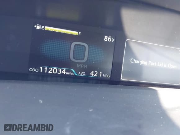 ✅ 2021 Toyota Prius LE • VIN: JTDKAMFP2M3170995 • Лот: 42620585. Опубликован ранее на IAAI с пробегом 112 034 миль. Бесплатный доступ к архиву аукционных продаж из США и подробный отчёт об истории автомобиля на DreamBid. Изображение 16.