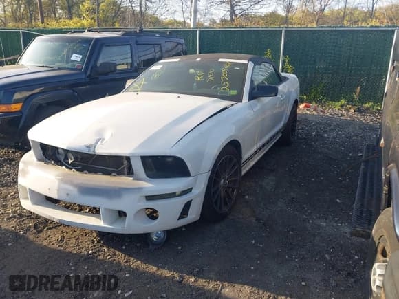 ✅ 2006 Ford Mustang Standard • VIN: 1ZVFT84N265189815 • Lot: 42171184. Listed on IAAI with Not provided. Free auction sales archive from the USA and detailed vehicle history report at DreamBid. Image 2.