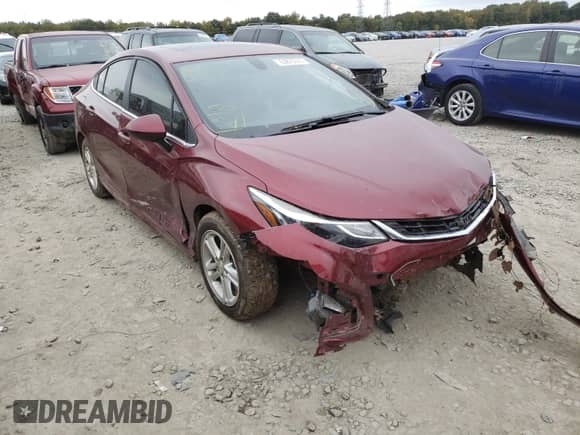 2016 Chevrolet Cruze LT z VIN 1G1BE5SM8G7310012, wystawiony jako Copart lot #63875311 z przebiegiem 135 300 mil mil oraz . Historia ofert i sprzedaży dostępna na DreamBid. Obrazek 1.