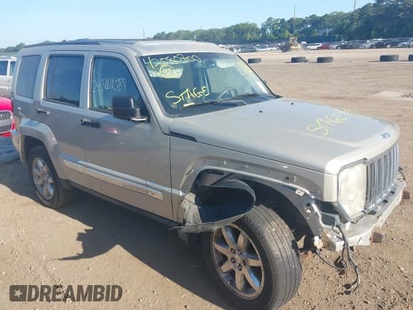 ✅ 2008 Jeep Liberty Limited • VIN: 1J8GN58K78W240554 • Lot: 42580700. Listed on IAAI with Not provided. Free auction sales archive from the USA and detailed vehicle history report at DreamBid. Image 1.