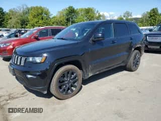2021 Jeep Grand Cherokee Laredo X z VIN 1C4RJFAG2MC534382, wystawiony jako Copart lot #71093665 z przebiegiem 102 553 mil mil oraz Szkoda całkowita • Salvage title. Historia ofert i sprzedaży dostępna na DreamBid. Obrazek 1.