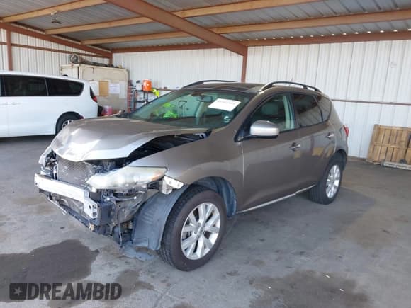 ✅ 2012 Nissan Murano LE • VIN: JN8AZ1MW1CW206464 • Lot: 41921354. Listed on IAAI with 119,945 mi. Free auction sales archive from the USA and detailed vehicle history report at DreamBid. Image 2.