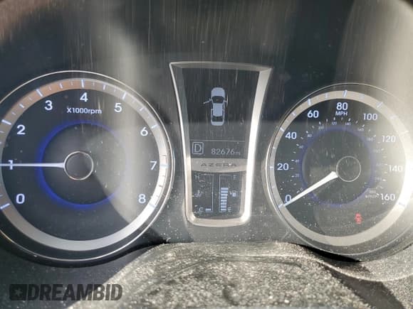 ✅ 2012 Hyundai Azera • VIN: KMHFG4JG5CA183172 • Лот: 90432795. Опубликован ранее на Copart с пробегом 82 676 миль. Бесплатный доступ к архиву аукционных продаж из США и подробный отчёт об истории автомобиля на DreamBid. Изображение 9.