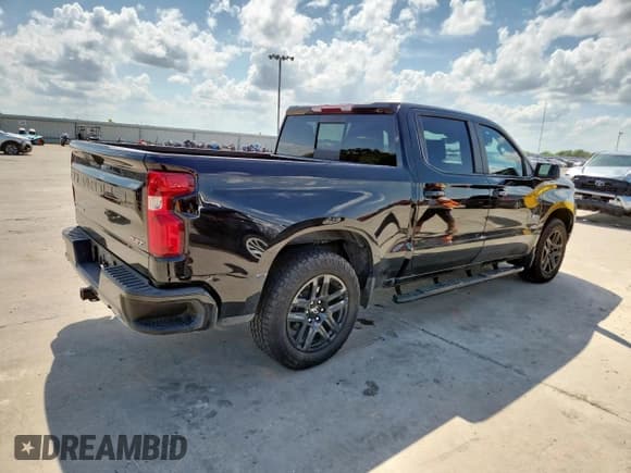 ✅ 2023 Chevrolet Silverado 1500 RST • VIN: 1GCUDEE87PZ306930 • Lot: 64598045. Listed on Copart with Not provided. Free auction sales archive from the USA and detailed vehicle history report at DreamBid. Image 3.