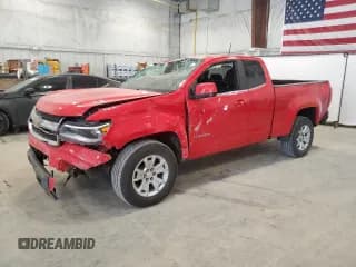 ✅ 2019 Chevrolet Colorado 2WD LT • VIN: 1GCHSCEAXK1174445 • Лот: 56502625. Опубликован ранее на Copart с пробегом 122 602 миль. Бесплатный доступ к архиву аукционных продаж из США и подробный отчёт об истории автомобиля на DreamBid. Изображение 1.
