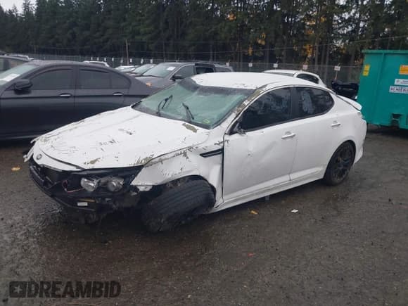 ✅ 2015 Kia Optima LX • VIN: 5XXGM4A76FG434890 • Lot: 43611494. Listed on IAAI with Not provided. Free auction sales archive from the USA and detailed vehicle history report at DreamBid. Image 2.