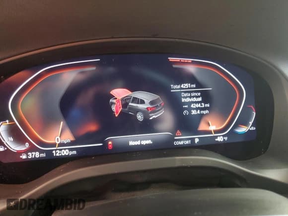 ✅ 2024 BMW X3 sDrive30i • VIN: WBX47DP03RN315405 • Lot: 90113445. Listed on Copart with 4,251 mi. Free auction sales archive from the USA and detailed vehicle history report at DreamBid. Image 9.