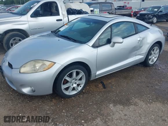 ✅ 2006 Mitsubishi Eclipse GT • VIN: 4A3AK34T96E012094 • Lot: 42493446. Wystawiony na IAAI z przebiegiem 169 880 mil. Bezpłatny archiwum sprzedaży aukcyjnych z USA i szczegółowy raport historii pojazdu na DreamBid. Zdjęcie 2.