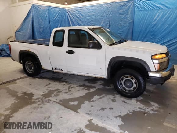 ✅ 2007 Chevrolet Colorado Work Truck • VIN: 1GCDT19E078161506 • Лот: 80374074. Опубликован ранее на Copart с пробегом 129 456 миль. Бесплатный доступ к архиву аукционных продаж из США и подробный отчёт об истории автомобиля на DreamBid. Изображение 4.