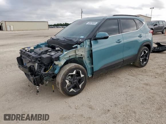 ✅ 2025 Kia Seltos EX • VIN: KNDER2AA5S7733721 • Lot: 80829005. Listed on Copart with 7,202 mi. Free auction sales archive from the USA and detailed vehicle history report at DreamBid. Image 1.
