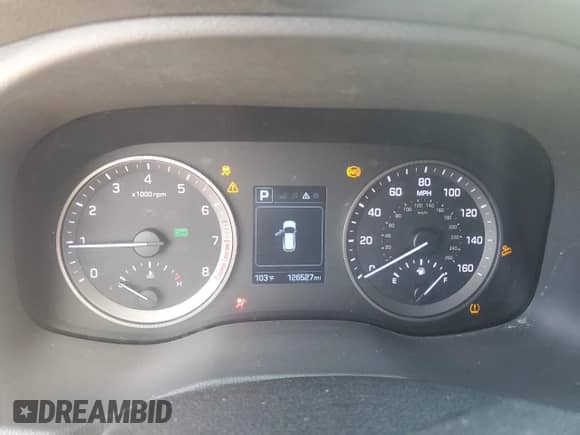 2017 Hyundai Tucson SE Plus with VIN KM8J33A43HU448294, listed as a Copart auction lot 69473255 with 126,527 mi miles and Salvage title. Bid and sale history available at DreamBid. Image 9.