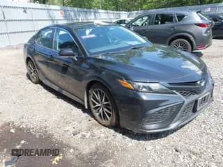 2023 Toyota Camry SE with VIN 4T1G11BK9PU075441, listed as a IAAI auction lot 42759865 with 53,835 mi miles and . Bid and sale history available at DreamBid. Image 1.