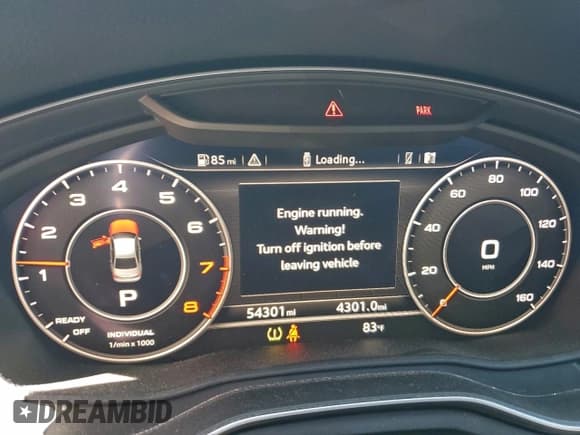 ✅ 2017 Audi A4 Premium Plus • VIN: WAUENAF45HN023891 • Lot: 91117015. Listed on Copart with 54,301 mi. Free auction sales archive from the USA and detailed vehicle history report at DreamBid. Image 9.