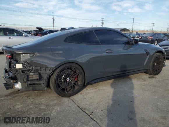 ✅ 2023 BMW M4 Competition xDrive • VIN: WBS43AZ02PCL21167 • Lot: 50194395. Wystawiony na Copart z przebiegiem 34 506 mil. Bezpłatny archiwum sprzedaży aukcyjnych z USA i szczegółowy raport historii pojazdu na DreamBid. Zdjęcie 3.