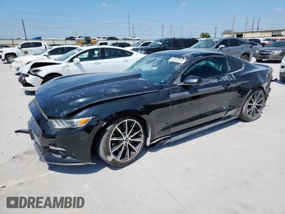 ✅ 2016 Ford Mustang EcoBoost • VIN: 1FA6P8TH9G5332852 • Lot: 67837015. Listed on Copart with 119,285 mi. Free auction sales archive from the USA and detailed vehicle history report at DreamBid. Image 1.