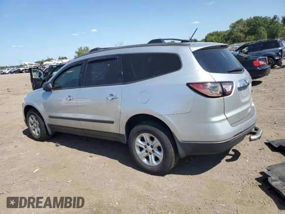 2013 Chevrolet Traverse LS with VIN 1GNKRFEDXDJ173495, listed as a Copart auction lot 71865155 with 184,329 mi miles and Salvage title. Bid and sale history available at DreamBid. Image 2.