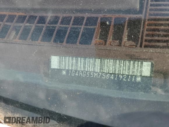 ✅ 1995 Buick Century Limited SL • VIN: 1G4AG55M7S6419211 • Лот: 71144685. Опубликован ранее на Copart с пробегом 74 267 миль. Бесплатный доступ к архиву аукционных продаж из США и подробный отчёт об истории автомобиля на DreamBid. Изображение 12.