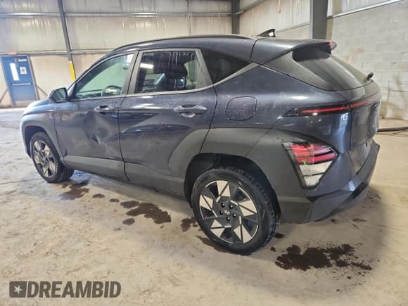 ✅ 2024 Hyundai Kona SEL • VIN: KM8HBCAB7RU170064 • Lot: 91270915. Listed on Copart with 46,358 mi. Free auction sales archive from the USA and detailed vehicle history report at DreamBid. Image 2.