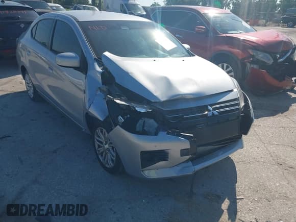 ✅ 2022 Mitsubishi Mirage ES • VIN: ML32FUFJXNHF02043 • Лот: 41898586. Опубликован ранее на IAAI с пробегом 52 047 миль. Бесплатный доступ к архиву аукционных продаж из США и подробный отчёт об истории автомобиля на DreamBid. Изображение 6.