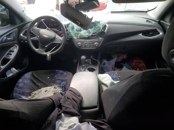 2016 Chevrolet Malibu LS with VIN 1G1ZB5ST8GF350997, listed as a Copart auction lot 84362705 with 25,311 mi miles and Salvage title. Bid and sale history available at DreamBid. Image 8.