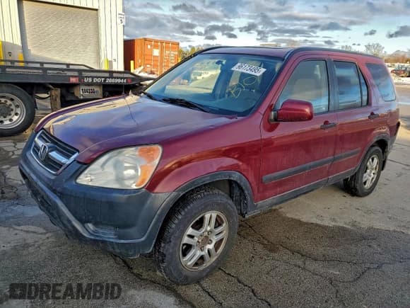 ✅ 2003 Honda CR-V EX • VIN: JHLRD78863C041611 • Лот: 96173495. Опубликован ранее на Copart с пробегом 159 205 миль. Бесплатный доступ к архиву аукционных продаж из США и подробный отчёт об истории автомобиля на DreamBid. Изображение 1.