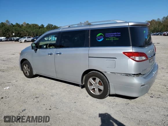 ✅ 2015 Nissan Quest SV • VIN: JN8AE2KP0F9133698 • Лот: 82651625. Опубликован ранее на Copart с пробегом 160 487 миль. Бесплатный доступ к архиву аукционных продаж из США и подробный отчёт об истории автомобиля на DreamBid. Изображение 2.