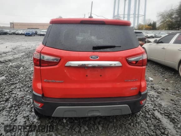 ✅ 2019 Ford EcoSport Titanium • VIN: MAJ6S3KL8KC304259 • Lot: 85397555. Wystawiony na Copart z przebiegiem 69 276 mil. Bezpłatny archiwum sprzedaży aukcyjnych z USA i szczegółowy raport historii pojazdu na DreamBid. Zdjęcie 6.