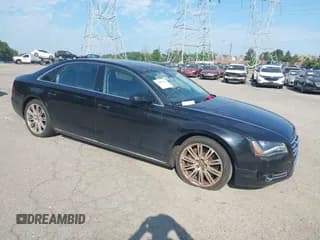 ✅ 2011 Audi A8 • VIN: WAURVAFD4BN020568 • Lot: 42865116. Listed on IAAI with 119,793 mi. Free auction sales archive from the USA and detailed vehicle history report at DreamBid. Image 1.