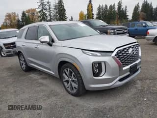 ✅ 2022 Hyundai Palisade Limited • VIN: KM8R5DHE3NU404860 • Lot: 43565974. Listed on IAAI with 54,215 mi. Free auction sales archive from the USA and detailed vehicle history report at DreamBid. Image 1.