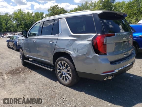 ✅ 2025 GMC Yukon Denali • VIN: 1GKS2DRL0SR252549 • Лот: 65974515. Опубликован ранее на Copart с пробегом 165 миль. Бесплатный доступ к архиву аукционных продаж из США и подробный отчёт об истории автомобиля на DreamBid. Изображение 2.