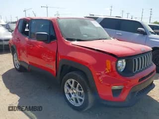 ✅ 2023 Jeep Renegade Latitude • VIN: ZACNJDB1XPPP68568 • Lot: 42543048. Listed on IAAI with 43,764 mi. Free auction sales archive from the USA and detailed vehicle history report at DreamBid. Image 1.