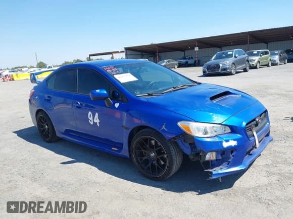 ✅ 2016 Subaru WRX • VIN: JF1VA1B68G9804083 • Lot: 42657373. Listed on IAAI with 135,193 mi. Free auction sales archive from the USA and detailed vehicle history report at DreamBid. Image 1.