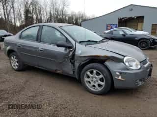 2005 Dodge Neon Highline z VIN 1B3ES46C35D272603, wystawiony jako Copart lot #80932944 z przebiegiem 100 988 mil mil oraz Czysty tytuł • Clean title. Historia ofert i sprzedaży dostępna na DreamBid. Obrazek 4.