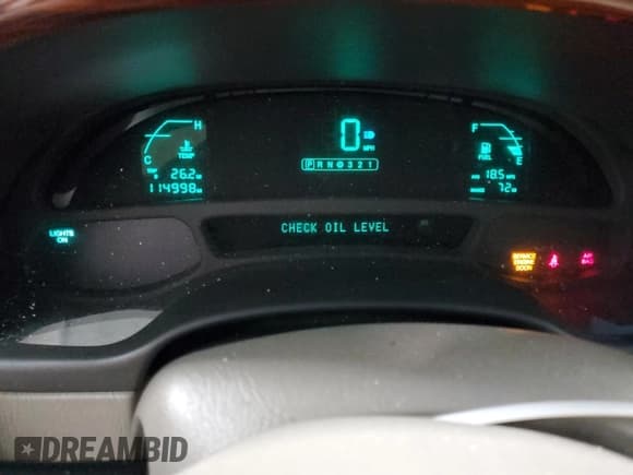 ✅ 2001 Cadillac DeVille • VIN: 1G6KD54YX1U233729 • Лот: 58336215. Опубликован ранее на Copart с пробегом 114 998 миль. Бесплатный доступ к архиву аукционных продаж из США и подробный отчёт об истории автомобиля на DreamBid. Изображение 9.