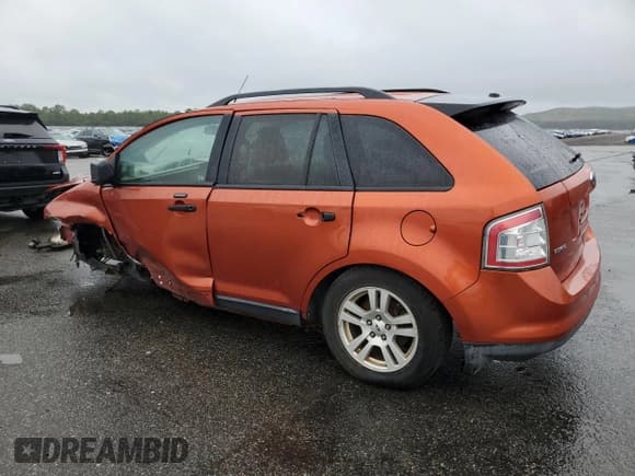 ✅ 2007 Ford Edge SE • VIN: 2FMDK46C37BA88924 • Lot: 69458665. Listed on Copart with Not provided. Free auction sales archive from the USA and detailed vehicle history report at DreamBid. Image 2.